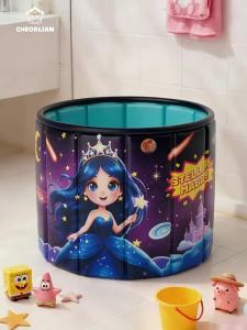 CHEORLIAN | Childrens Folding Bathtub for 3-12 Years Old