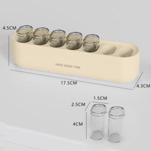 Portable Travel Medicine Box Sealed Storage Simple Design Detachable Food Grade Mini Box Weekly Dose Organizer Niceforyou QY7328