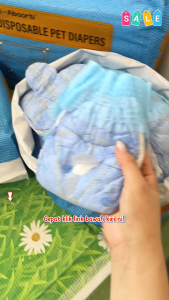 Honeycare  dog health pants rapid absorption dog diapers  female diaper  pet pull up pants a whole box 24 bags 10 pcs per bag XS-XL Size 宠物舒适拉拉裤狗狗生理裤尿不湿母狗月经裤24包