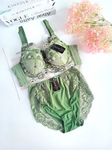 Plus Size Thin Bra Adjustable Plus Size Ladies Female 200 Push up Breast Holding Big Chest Show Small Full Cup Suit Intimates