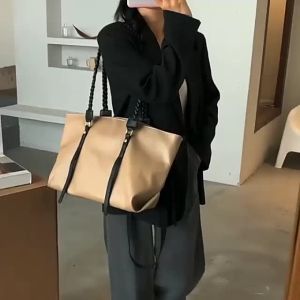 Tas Tote Bag Kerja Wanita Stylish Elegan Slempang Kantoran Mewah