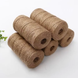 100M Natural Hemp Rope Jute Rope Cord 2mm String Twine Burlap Jute Twine Rope For Craft Making DIY