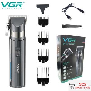 VGR V-687 New Professional Mens Electric Hair Clipper Hair Salon Hair Clipper HighPower Oil Head Gradient ElectricFader