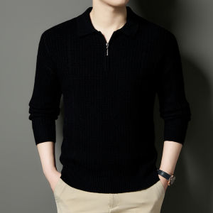 TUCANO | New Spring Mens Collar Solid Color Knit Wearable Casual Sweater