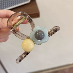 Hàn Quốc Hoa Ngọt Ngào Acrylic Kẹp Tóc Cho Nữ Cá Mập Kẹp Tóc Barrettes Phụ Kiện Tóc Thời Trang Cho Bé Gái
