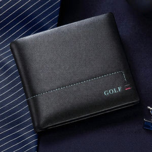 Golf | Mens Short Leather Wallet Business Casual