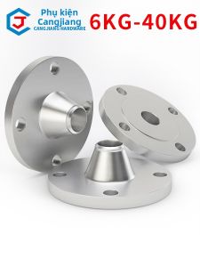 JISHUO | 304/316L Thép Không Gỉ WN Flange Nhiều Áp Suất