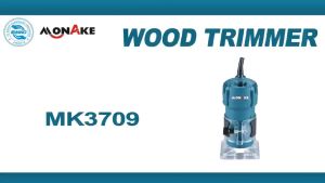 MONAKE Wood Trimmer Kayu Set 6mm 1/4 Inchi Mesin Router Profil List Kayu Trimer Ruter MK3709