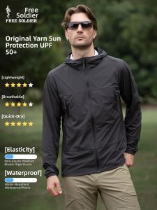 Free Soldier | Mens Lightweight Sun Protection Jacket High UV Protection