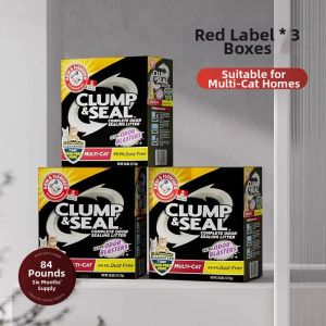 ARM & HAMMER | Dust Free & Odor Control Clumping Cat Litter 3 Boxes