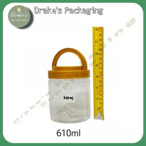 Candy Jar 610ml & 850ml with Handle Canister By Drakes Packaging Supplies
