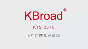 Bts.Shop KTS-2010 4inch Wireless Karaoke Bluetooth Speaker With RGB Ligh microphone