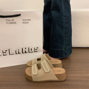 ZHENMO | Adjustable Thick Sole Slip On Sandals