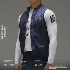 evr | EVR-tech Cycling Vest 2025 New Style Men Women Windproof Waterproof Road Bicycle Spring Autumn Season Specialized Cycling Gear