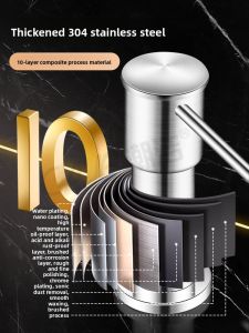 YEMO | 304 Stainless Steel Kitchen Dishwashing Liquid Dispenser
