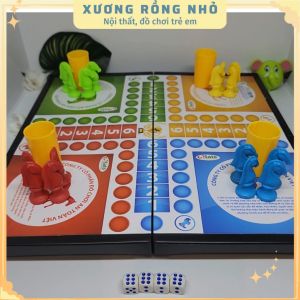 Cờ Cá Ngựa Sato - Bàn nhựa cao cấp 31x31 cm - Nhựa cao cấp -Hàng Việt Nam