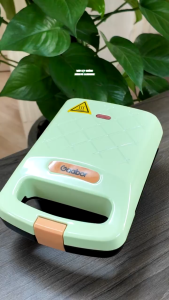 Máy Kẹp Bánh Mì Sandwich Gaabor EH-M02A 500W – Máy Nướng Bánh Mì Gối Rán Trứng Mini Chống Dính Cao Cấp