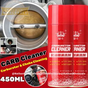 Car & Motorcycle Motosikal Throttle Body / Carburetor & Choke Cleaner Injector Cleaner Spray 化油器清洁剂