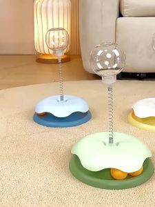 Interactive Pet Puzzle Food Leaking Ball Toy for Cat Dog Treat Leaking Catnip Slow Feeder Fun Pet Products Accessories