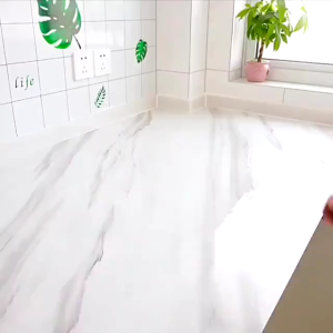 WallPaper Self Adhesive Kitchen Oil Proof Marble Sticker Bathroom Waterproof Wallpaper Kitchen Countertops PVC
