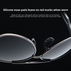 JIFANPAUL | Polarized Sunglasses Lightweight Aluminum Magnesium Alloy Mens Day & Night Sunglasses