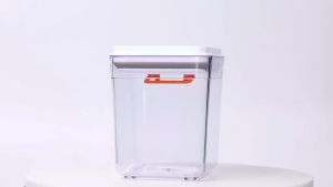 Washing Powder Bucket Large Capacity Press Type Food Storage Bucket Kitchen Sealed Jar Milk Powder Storage Bucket Keep Fresh