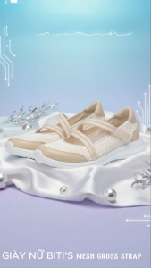 GIÀY NỮ BITI’S MESH CROSS STRAP (size 35-40)