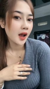 ALENA LONG SLEEVE POLO - BAJU RAJUT ATASAN WANITA PRESS BODY MOTIF KERAH Maks BB 65 KG