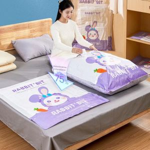 Vacuum Sealing Machine Plastic Bags Save Space Vacuum Bags For Clothing Compression Bags Are Reusable Preferred Vacuum Storage Bags  压缩收纳袋