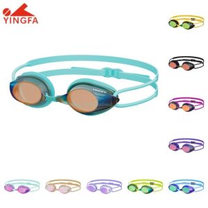 FINA Approved Racing Goggles Anti-Fog Waterproof Coating UV Swim Goggles for Competition & Training (Adult & Youth)