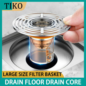 Bathroom Large Size Floor Drain Core Insect-proof Odor-proof Copper Floor Drain Core Floor Sewer Hair Interceptor Accessories For Fast