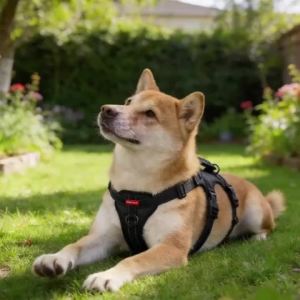 Adjustable No-Pull Dog Harness Vest With Reflective Straps Breathable Mesh Fabric For Small/Medium/Large Dogs