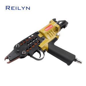Reilyn SC760C SC7E/SC7C Hog Ring Plier C Ring Nailer C17 Pneumatic Nailer Metal Net Nailer for Sofa Fence Pet Poultry Cage Spring Mattresses