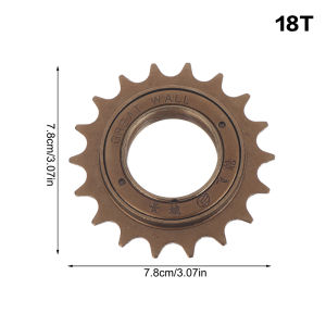 16T/18T/20T Bánh Xích Đơn Tốc Bằng Thép Cho Xe Đạp 1 Tốc Độ Cog Gear Phụ Tùng Thay Thế Xe Đạp Của Eelhoe
