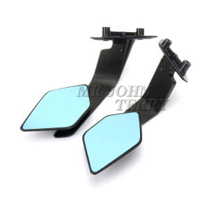 Stealth Winglets Side Mirror For Yamaha T-Max 560 Tech Max T-MAX560 2022-2024 Motorcycle Rearview Mirror With Wind Deflector