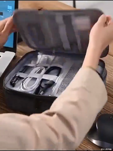 กระเป๋าเก็บของ กระเป๋าอเนกประสงค์ 3 ชั้น กันน้ำ ใช้ได้ 2 ทาง ใส่เครื่องสำอางก็ดี! พกพาสะดวก จุเพียบ