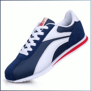 ก้นใหญ่รองเท้าผ้าใบ รองเท้าวิ่งแฟชั่น ป้องกันการเปรอะเปื้อนมีความยืดหยุ่นรองเท้าเดี่ยว