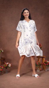 Oriana Homewear Midi Dress Pillow Silk Mici Collection