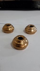 Dudukan Bola 1inch Gold Aksesories stainless steel untuk hiasan tangga