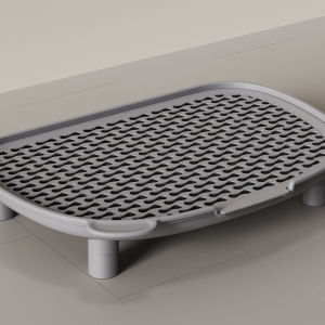 VOA | Large Splash-Proof Cat Litter Mat Odor Control
