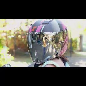 ZEBRA H320 Open Half Face Helmet For Motorcycle Helmet Dual Visor With Icc original For men and women