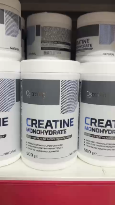 OstroVit Creatine Monohydrate 300g, 500g, 1000g – Hỗ trợ tăng cơ, tăng ...