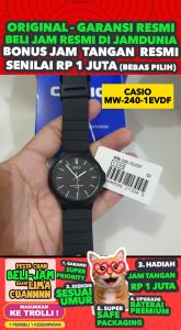 Jam Tangan CASIO MW-240-1E: Keunggulan Jam Dunia Digital Analog untuk Pria
