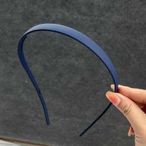 Matte Hairband Womens Hair Accessories Fixed Anti-slip Press Hair Hair Clip Resin Material out Fashion Summer 2024