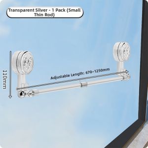 AIJIADA | Suction Cup Extendable Drying Rack For Indoor and Outdoor Use