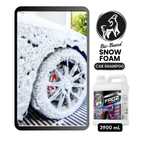 Kazuki Froz Plant-Based Snow Foam Shampoo – Eco-Friendly Car Wash Soap with Rich Foam and Shine