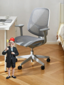 BOJOJAN | Ergonomic Computer Chair for Home and Study with Adjustable Backrest and Height