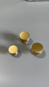 [OKLIFE. SG]Solid Brass Furniture Handles Kitchen Cabinet Door Handle Pull Vertical lines Solid Brass Drawer Knobs T bar Handle