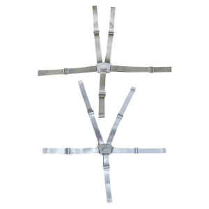 เข็มขัดนิรภัยเก้าอี้รับประทานอาหารสำหรับเด็ก5จุดเก้าอี้สูงสำหรับเด็กทารกปรับระดับได้อุปกรณ์เสริมสำหรับเก้าอี้เด็ก