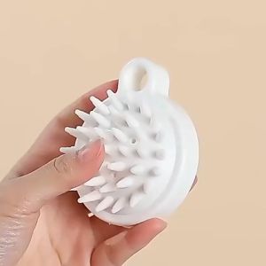 Lược gội đầu Muji mát xa đầu giảm stress làm sạch da đầu kích thích mọc tóc / Lược Gội Đầu Silicon Massage Đầu Thư Giản Giúp Làm Sach Da Đầu Tẩy Tế Bào Khi Gội Đầu